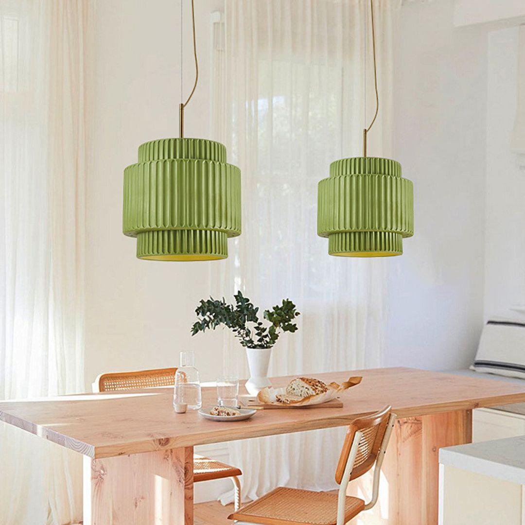 Elsenenelle Resin Pendant Light-Moonnatur