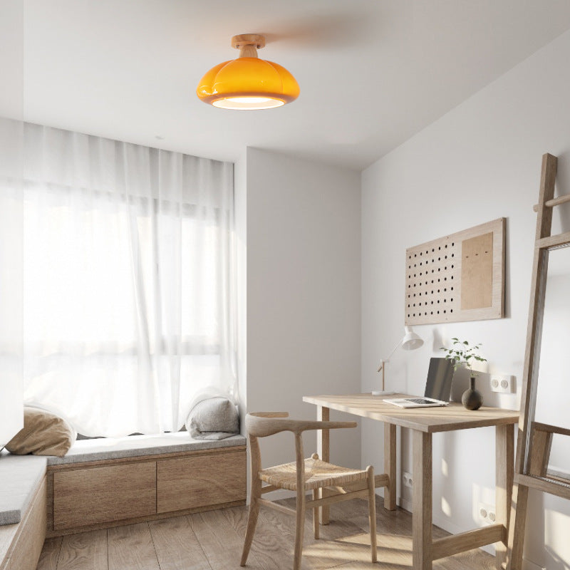 Keldelash Glass Ceiling Light-Moonnatur