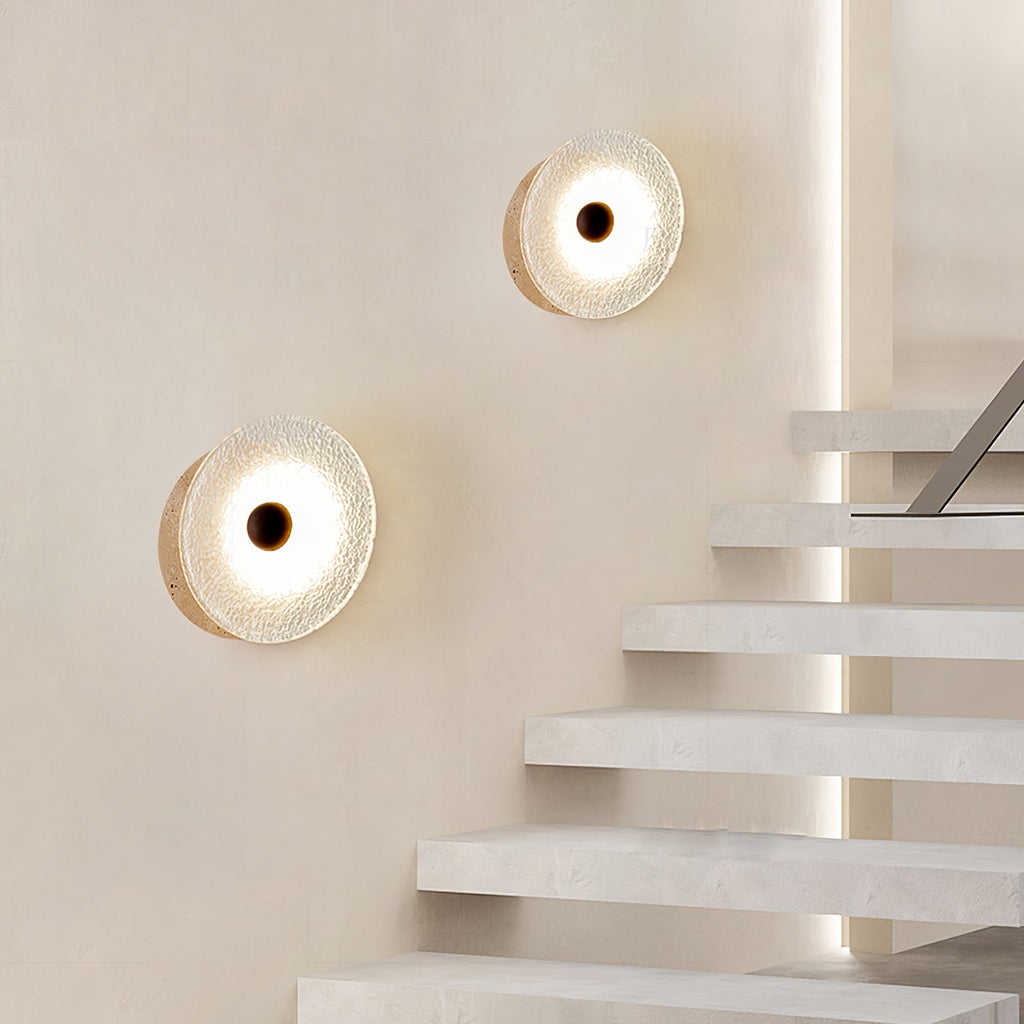 Dorrenina Travertine Wall Light-Moonnatur