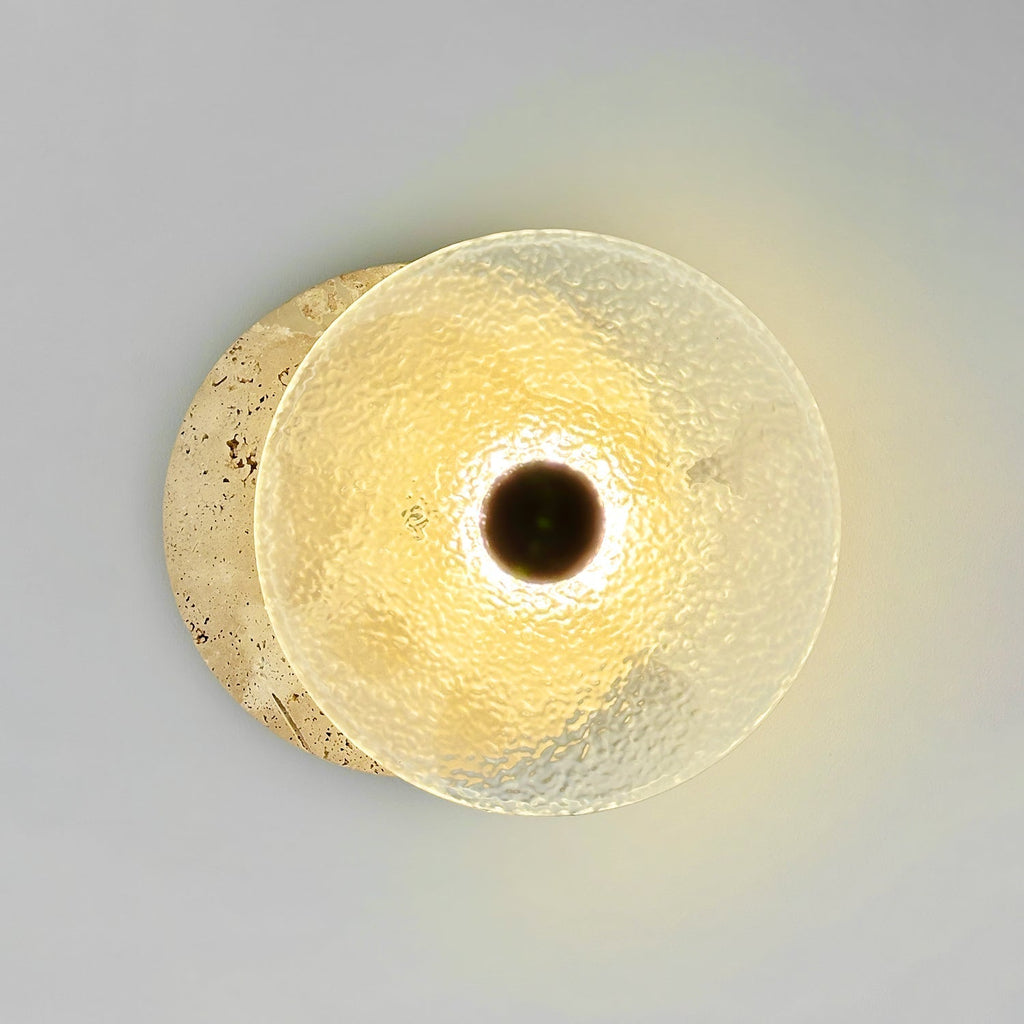 Dorrenina Travertine Wall Light-Moonnatur