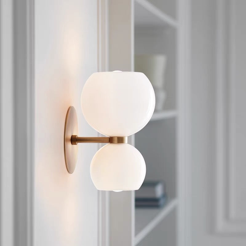 Ambelash Glass Wall Light-Moonnatur