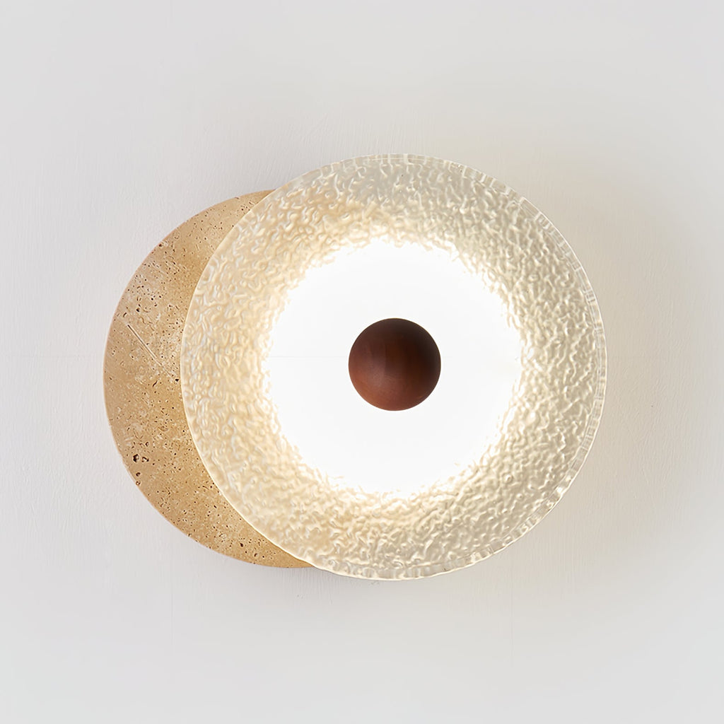 Dorrenina Travertine Wall Light-Moonnatur