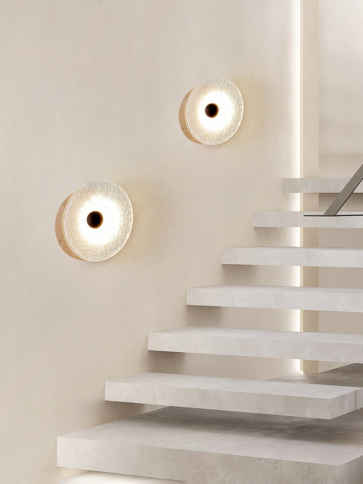 Dorrenina Travertine Wall Light-Moonnatur
