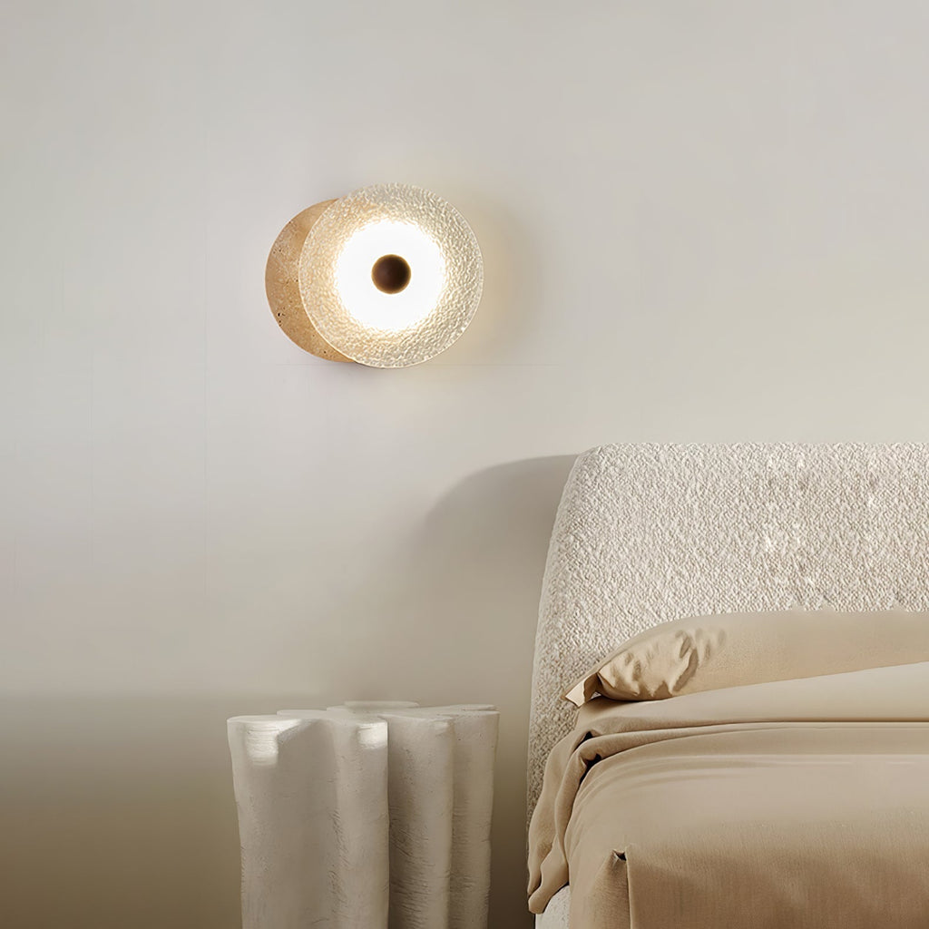 Dorrenina Travertine Wall Light-Moonnatur