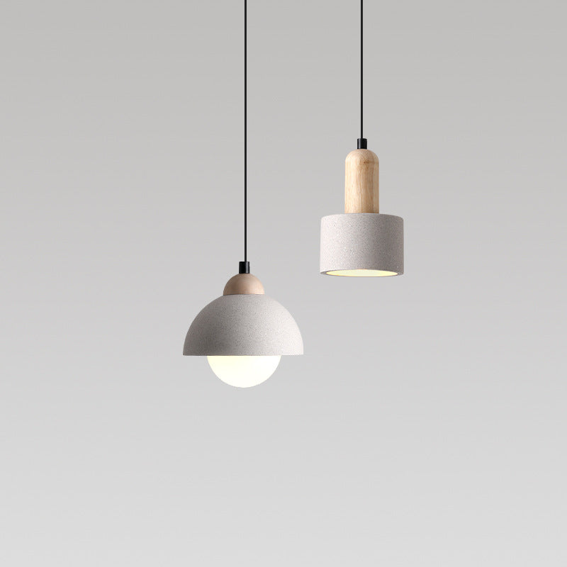 Penrelelyn Cement Pendant Light-Moonnatur