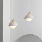 Penrelelyn Cement Pendant Light-Moonnatur