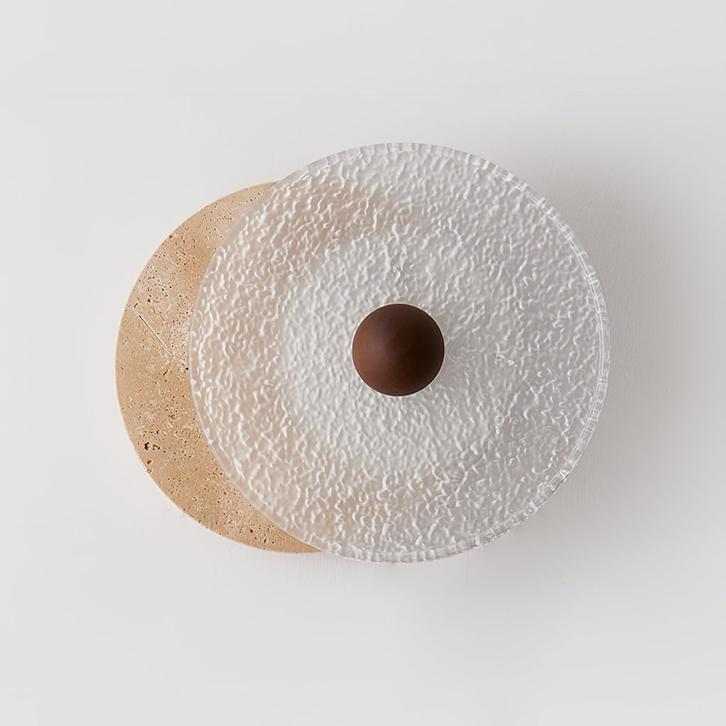 Dorrenina Travertine Wall Light-Moonnatur