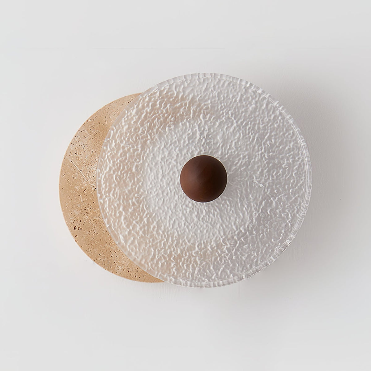 Dorrenina Travertine Wall Light-Moonnatur