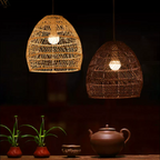 Torrencove Rattan Pendant Light-Moonnatur