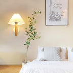 Islenenora Oak Wood Wall Light-Moonnatur