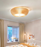 Gleniel Wood Ceiling Light-Moonnatur