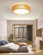 Gleniel Wood Ceiling Light-Moonnatur