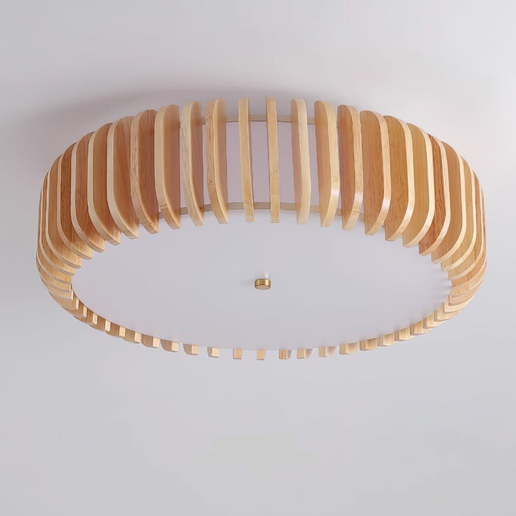 Gleniel Wood Ceiling Light-Moonnatur