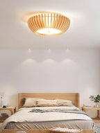 Gleniel Wood Ceiling Light-Moonnatur