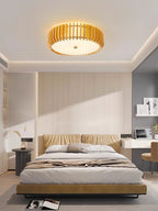 Gleniel Wood Ceiling Light-Moonnatur