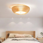 Gleniel Wood Ceiling Light-Moonnatur