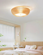 Gleniel Wood Ceiling Light-Moonnatur