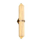 Garnelenelle Alabaster Wall Light-Moonnatur