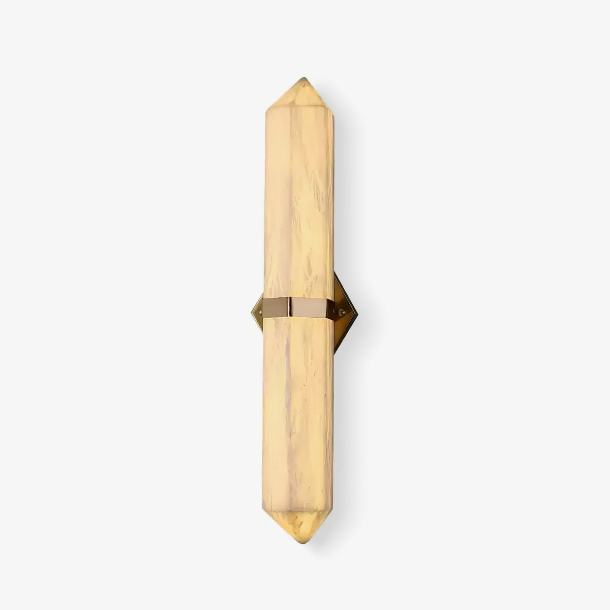 Garnelenelle Alabaster Wall Light-Moonnatur
