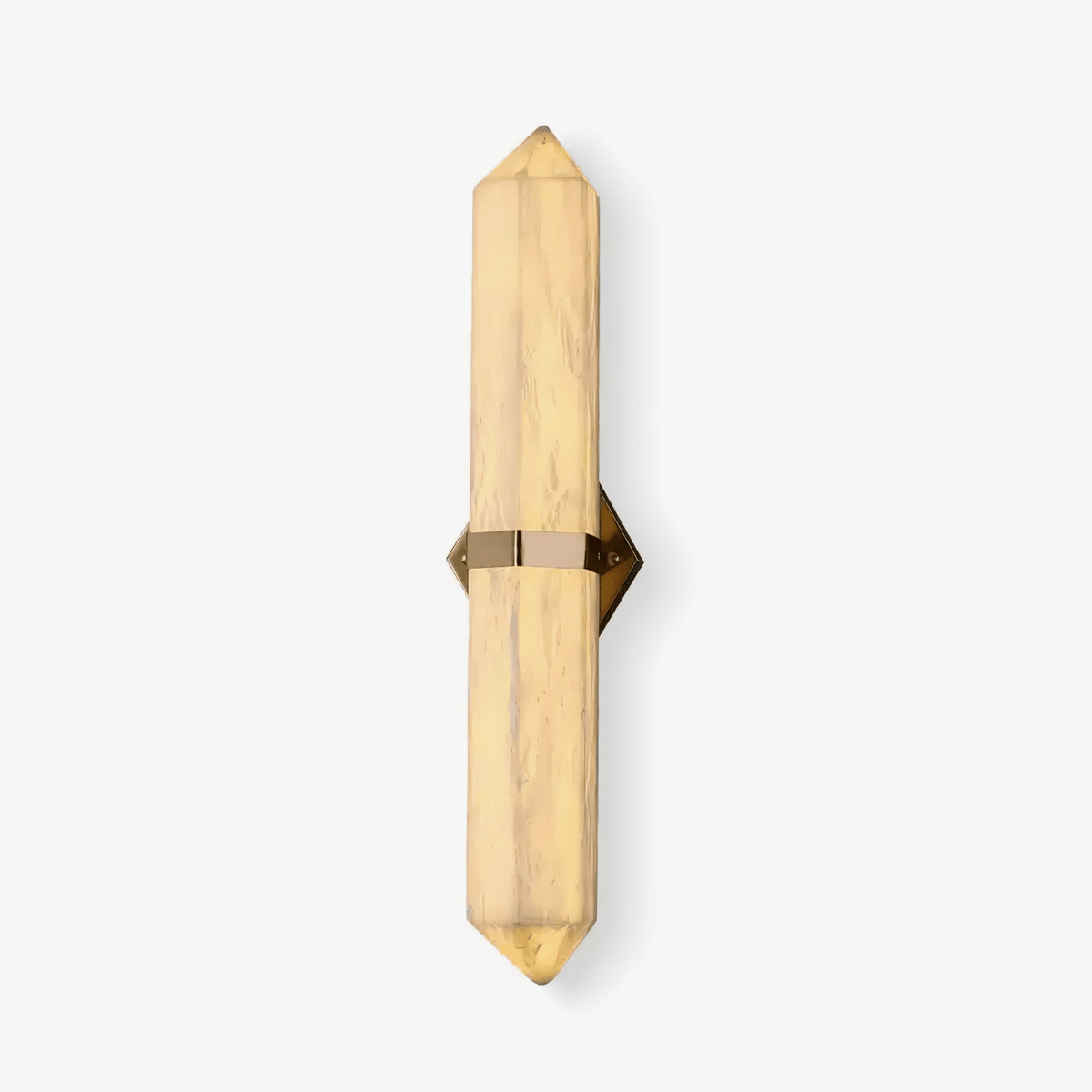 Garnelenelle Alabaster Wall Light-Moonnatur