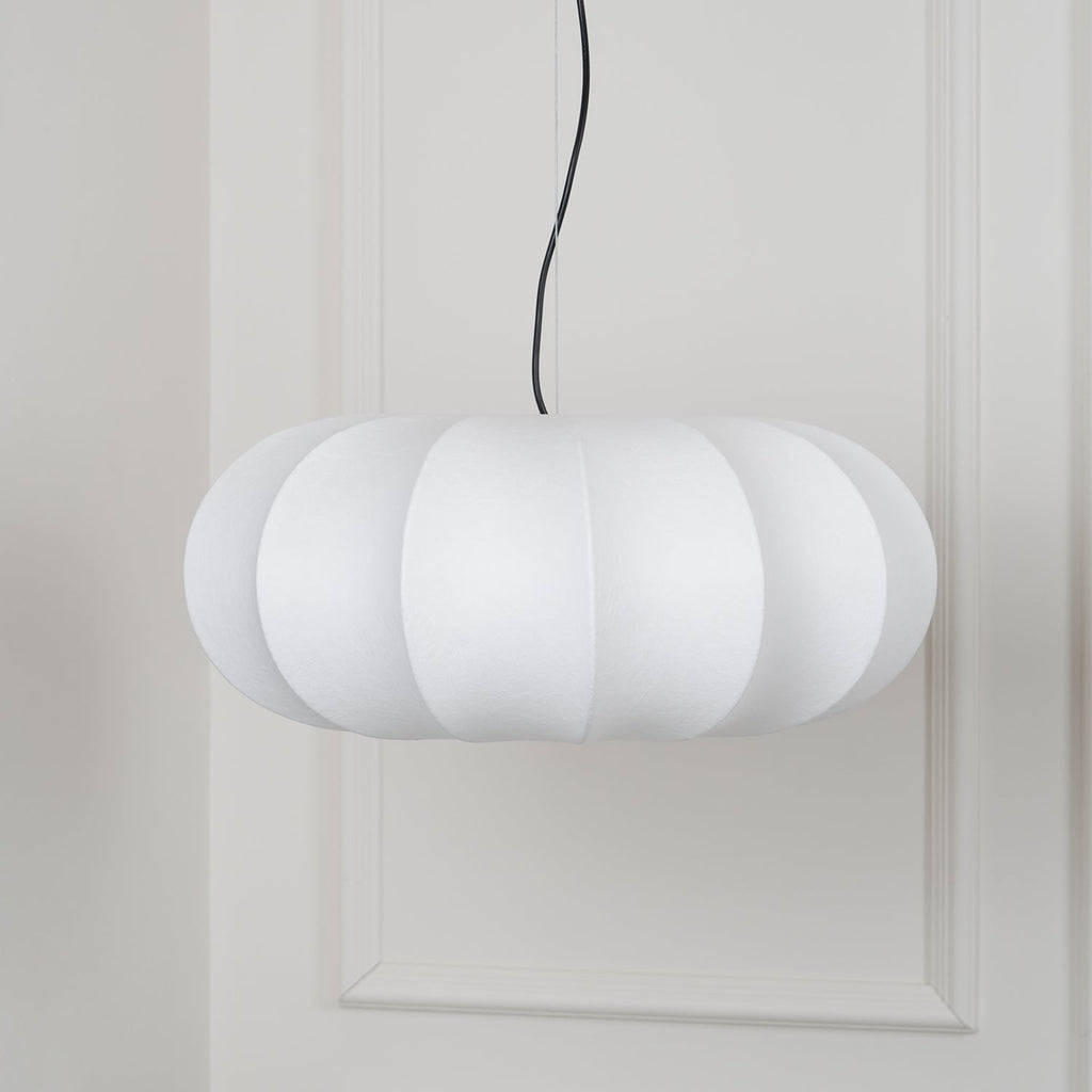 Castermere Silk Pendant Light-Moonnatur