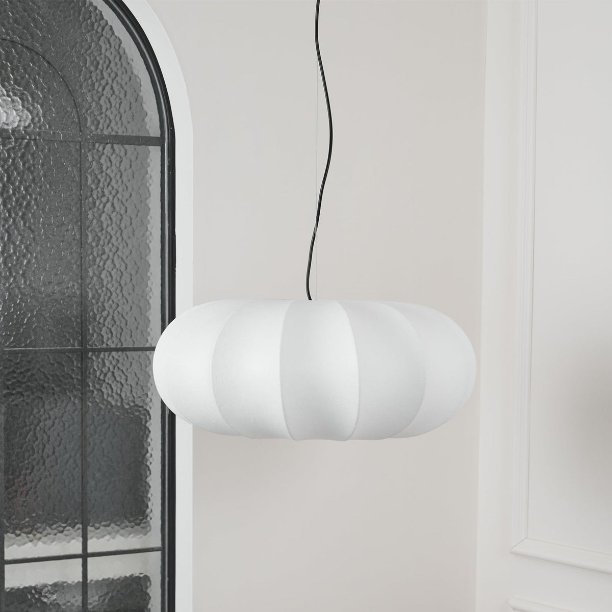 Castermere Silk Pendant Light-Moonnatur