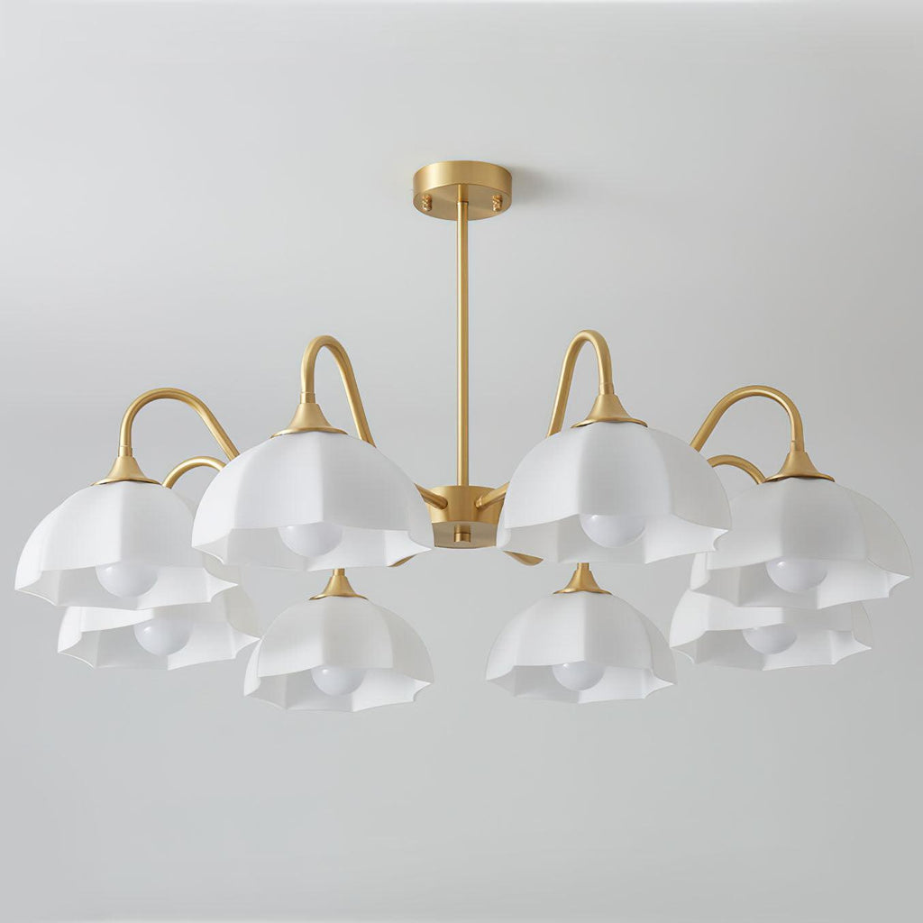 Wolaria Glass Chandelier-Moonnatur
