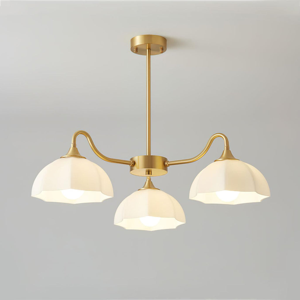 Wolaria Glass Chandelier-Moonnatur