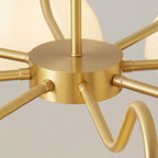 Wolaria Glass Chandelier-Moonnatur
