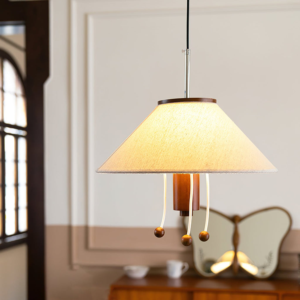 Elowwyn Fabric Pendant Light-Moonnatur