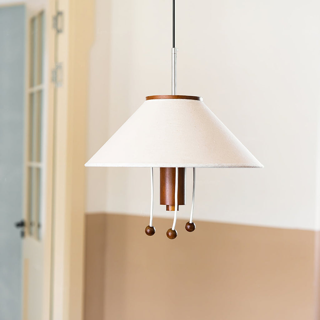 Elowwyn Fabric Pendant Light-Moonnatur