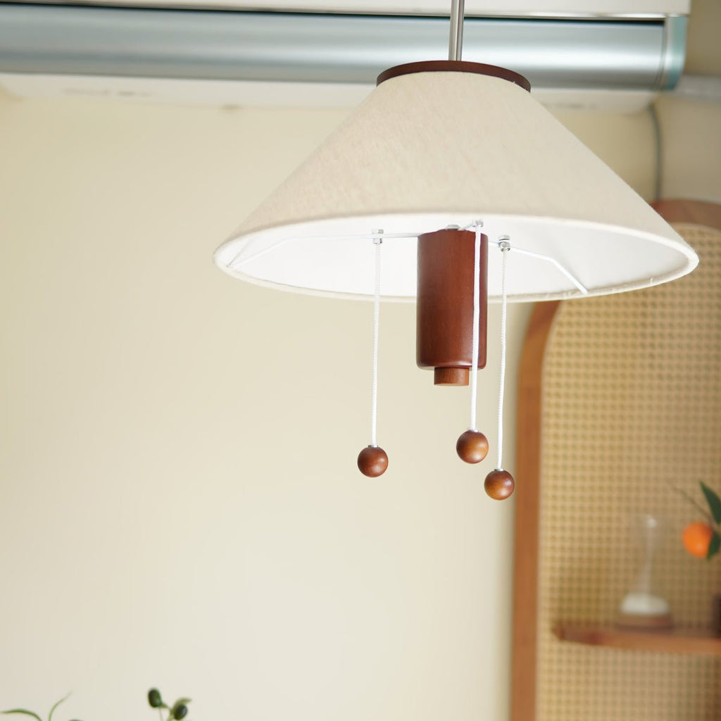 Elowwyn Fabric Pendant Light-Moonnatur