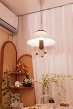 Elowwyn Fabric Pendant Light-Moonnatur