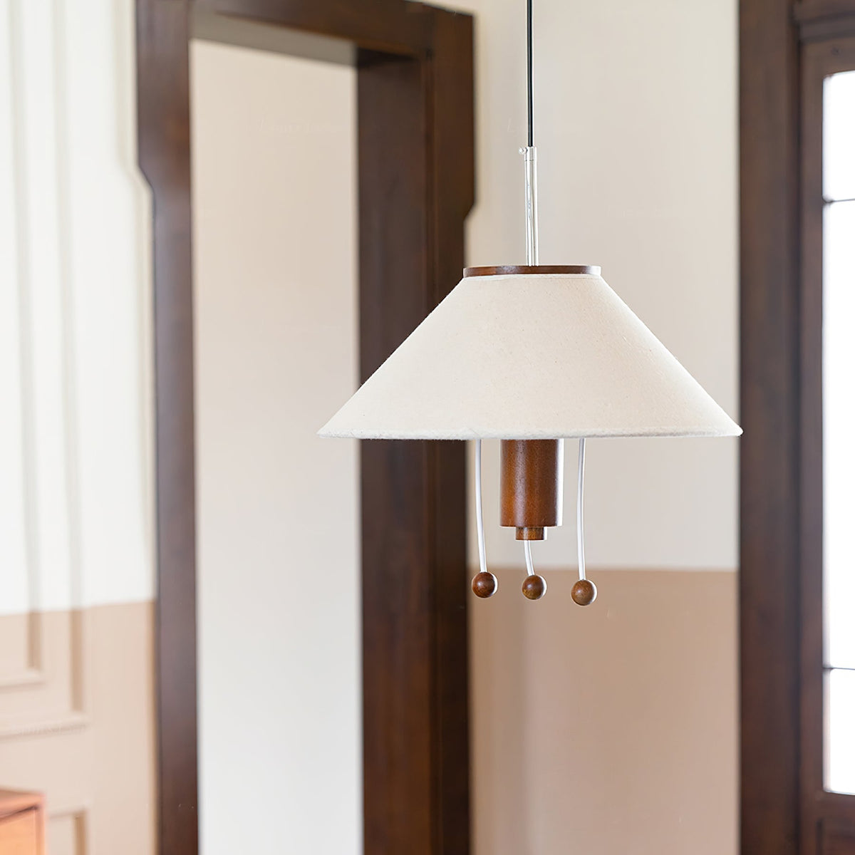 Elowwyn Fabric Pendant Light-Moonnatur