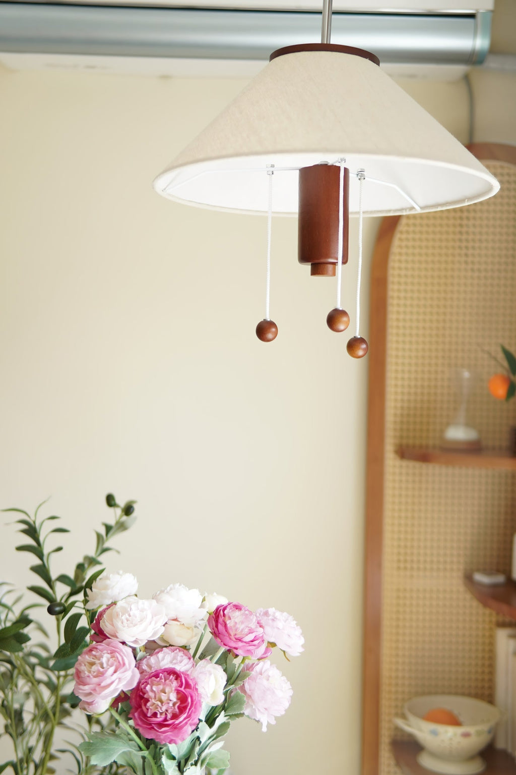 Elowwyn Fabric Pendant Light-Moonnatur