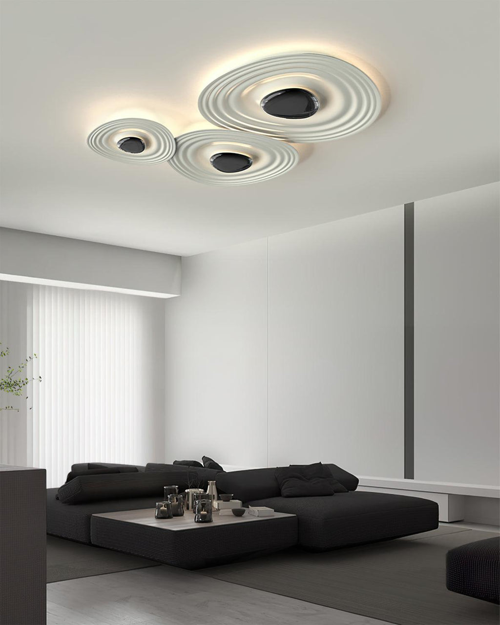 Frovana Metal Ceiling Light-Moonnatur