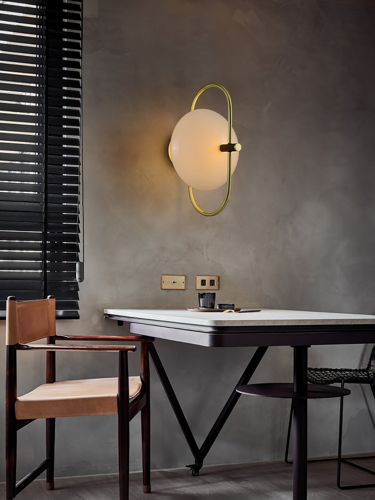 Redrenis Fabric Wall Light-Moonnatur