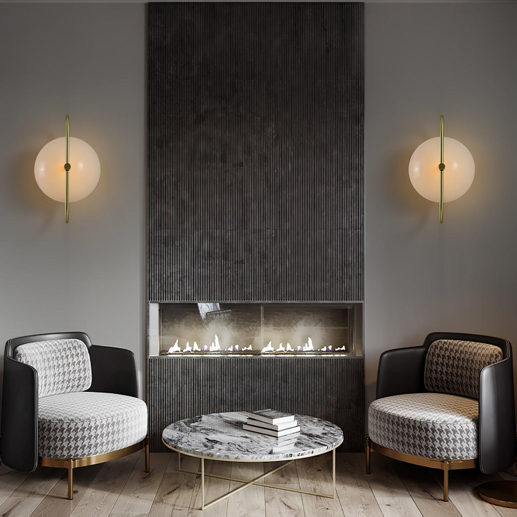 Redrenis Fabric Wall Light-Moonnatur