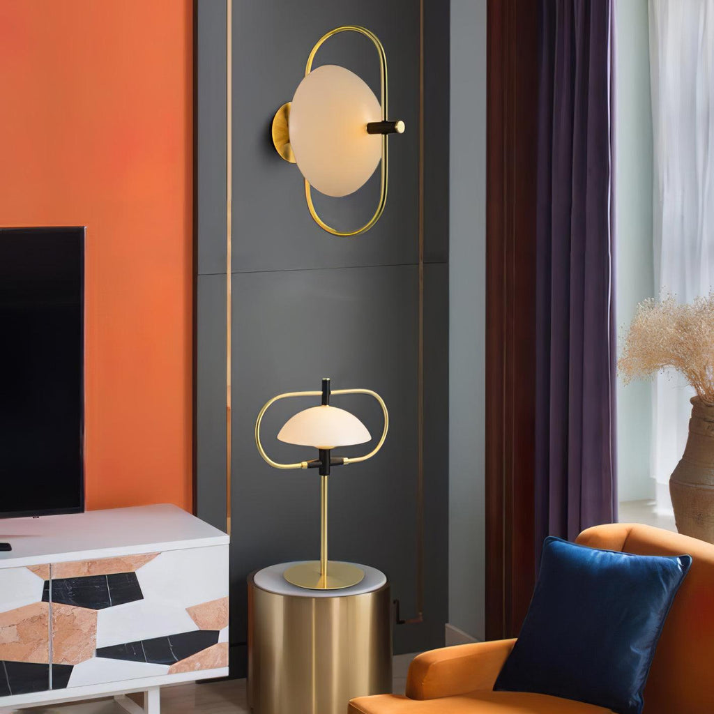 Redrenis Fabric Wall Light-Moonnatur