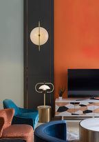 Redrenis Fabric Wall Light-Moonnatur