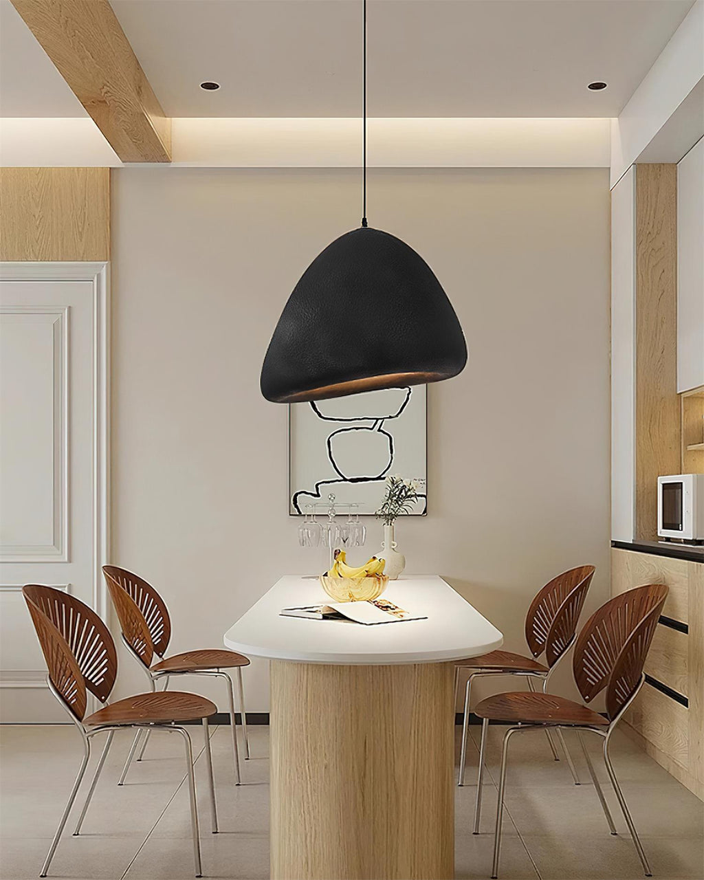 Mardeniel Polystyrene Pendant Light-Moonnatur