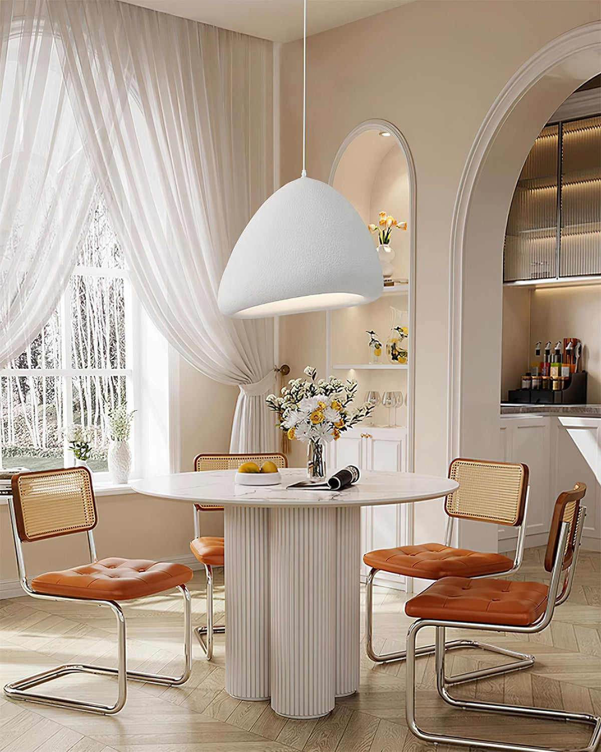 Mardeniel Polystyrene Pendant Light-Moonnatur