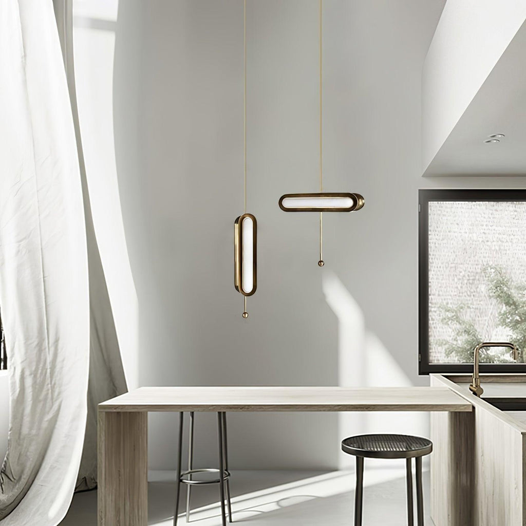 Calenia Glass Pendant Light-Moonnatur