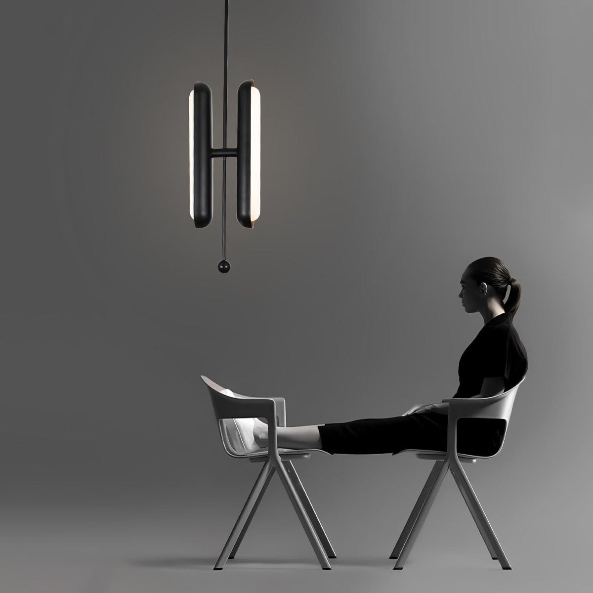 Calenia Glass Pendant Light-Moonnatur