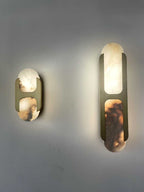 Corenelle Alabaster Wall Light-Moonnatur