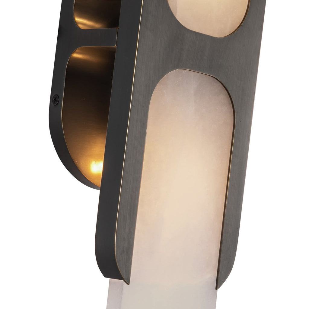 Corenelle Alabaster Wall Light-Moonnatur