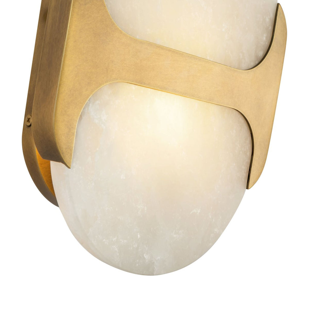 Corenelle Alabaster Wall Light-Moonnatur