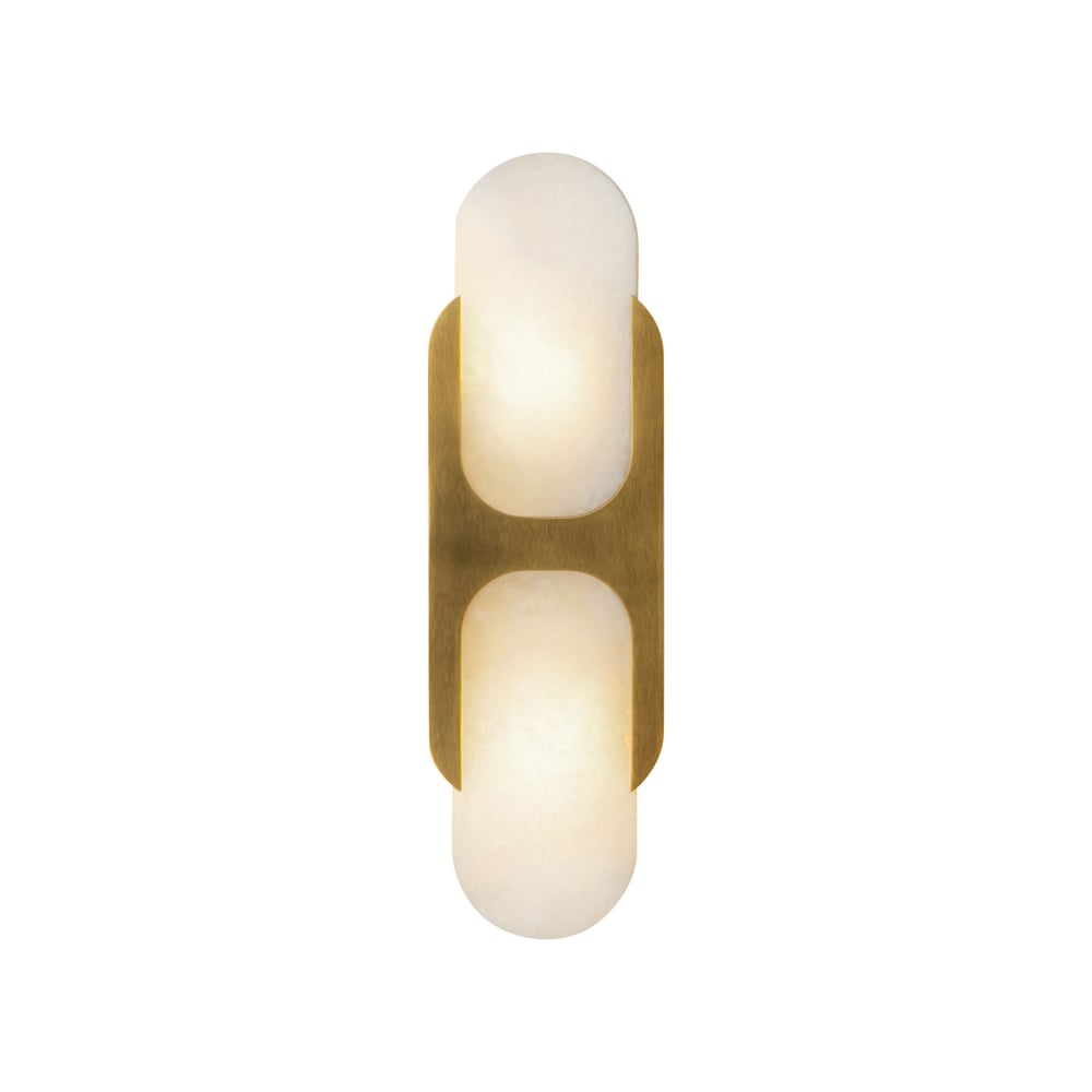 Corenelle Alabaster Wall Light-Moonnatur