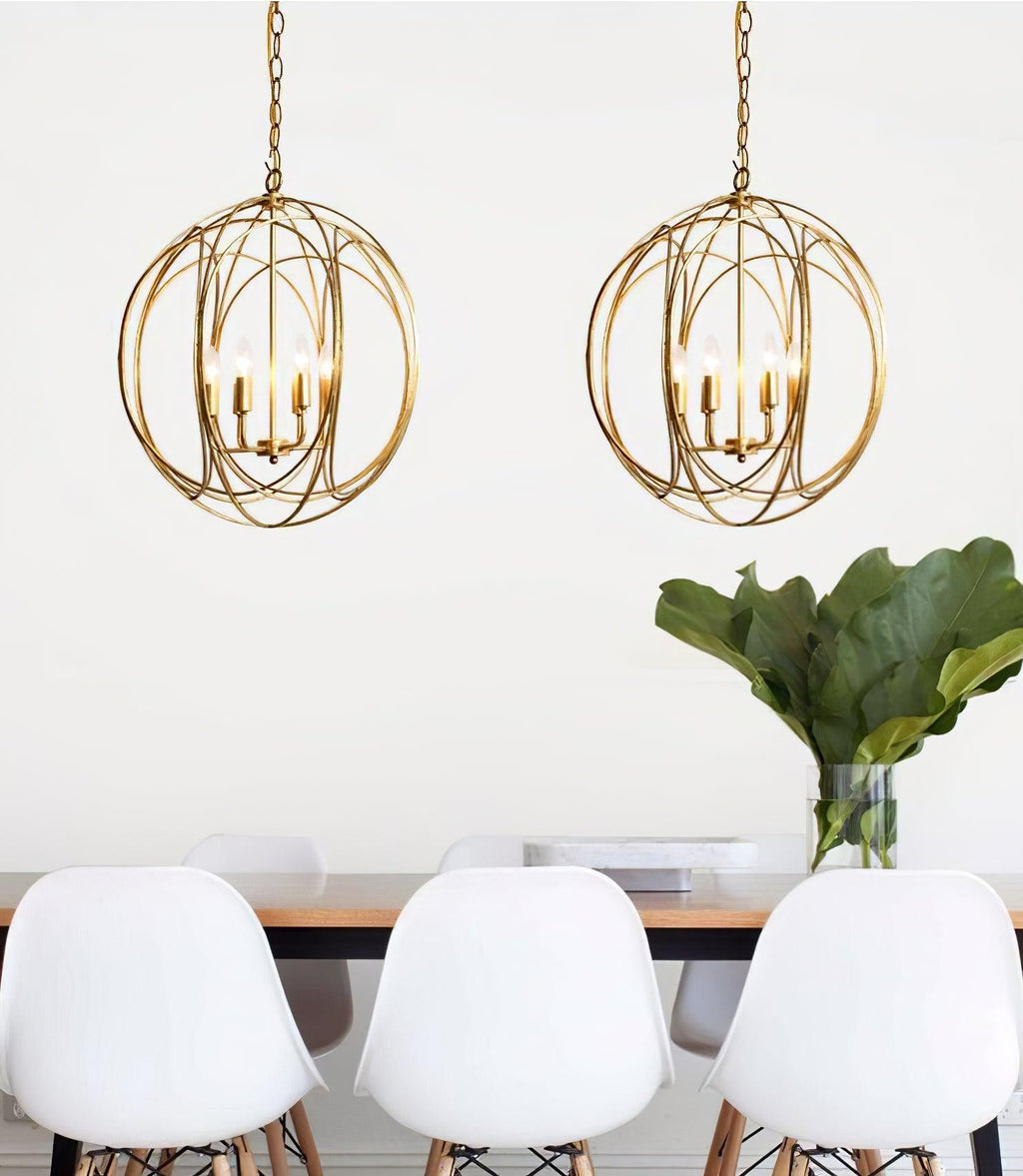 Lathenholm Iron Pendant Light-Moonnatur