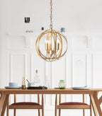 Lathenholm Iron Pendant Light-Moonnatur
